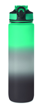 Logo trade promotional gifts image of: Sports water bottle RPET 1L