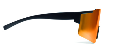 Logo trade promotional giveaways picture of: Mirrored sports sunglasses