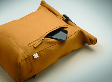 Logo trade advertising products picture of: Roll top backpack 390 gr/m²