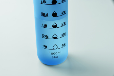 Logotrade promotional giveaway picture of: Sports water bottle RPET 1L