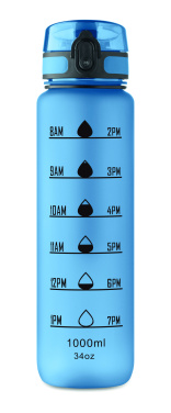 Logo trade promotional gifts picture of: Sports water bottle RPET 1L