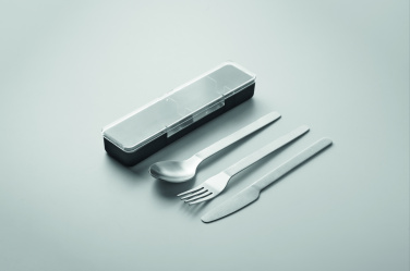 Logotrade business gift image of: Stainless steel cutlery set