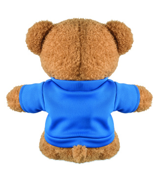 Logo trade promotional items image of: Teddy bear with t-shirt 23 cm