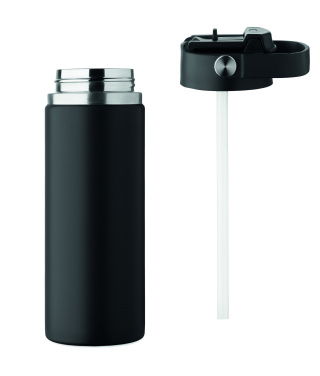 Logotrade promotional giveaway image of: Double wall bottle 500 ml