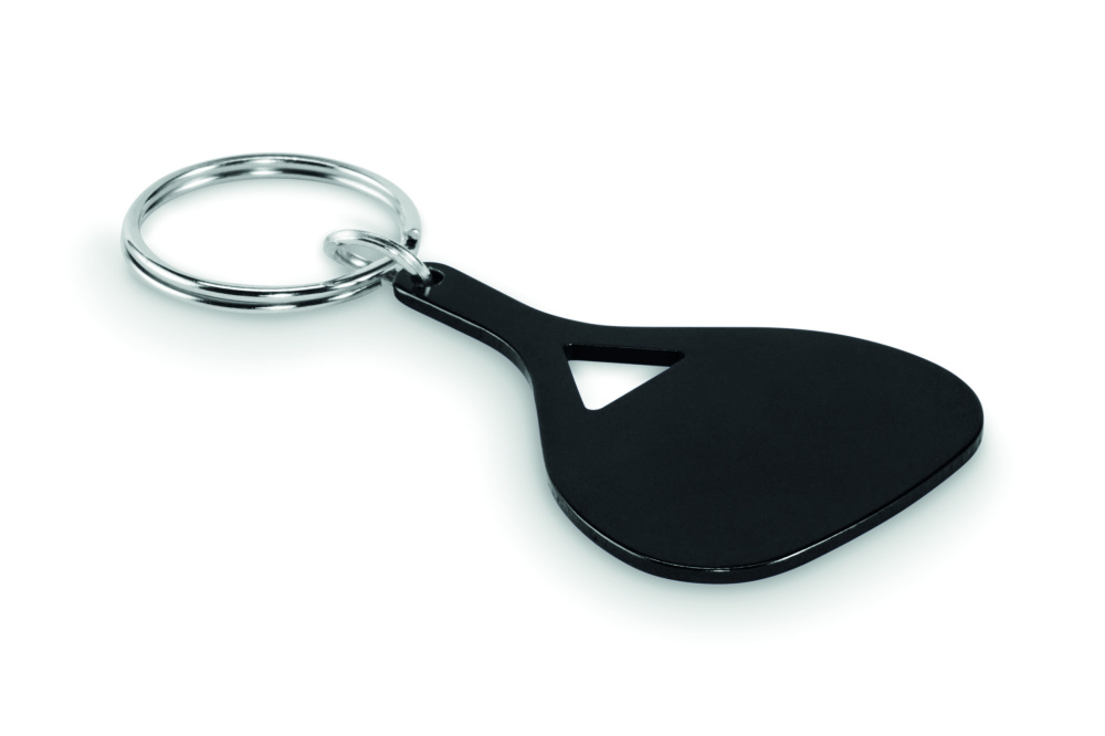 Logo trade promotional product photo of: Aluminium key ring
