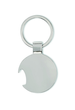 Logotrade corporate gift image of: Football keyring with opener