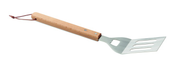 Logo trade promotional gifts image of: BBQ spatula in beechwood