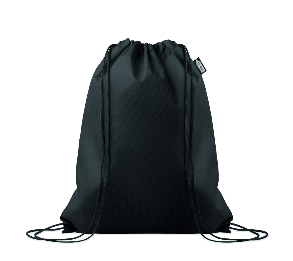Logotrade corporate gift picture of: Drawstring bag RPET non-woven