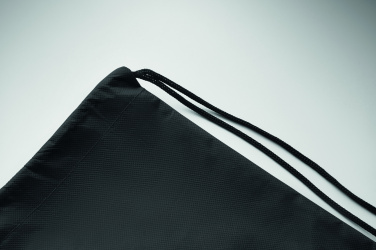 Logo trade promotional giveaway photo of: Drawstring bag RPET non-woven