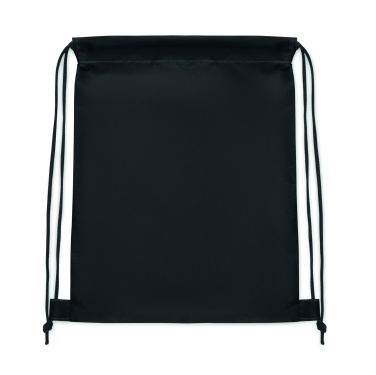 Logo trade advertising products picture of: Kids drawstring bag 190T RPET