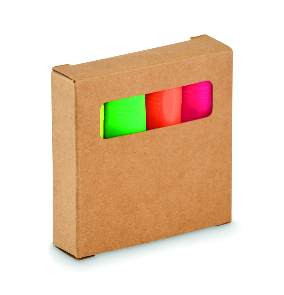 Logotrade business gift image of: Highlighter set