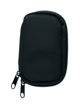 Logo trade promotional giveaway photo of: Key case in 300D RPET