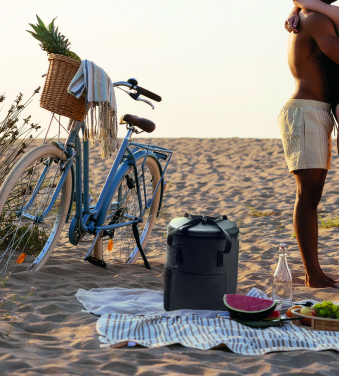 Logo trade promotional giveaways image of: Cooler rucksack 600D RPET