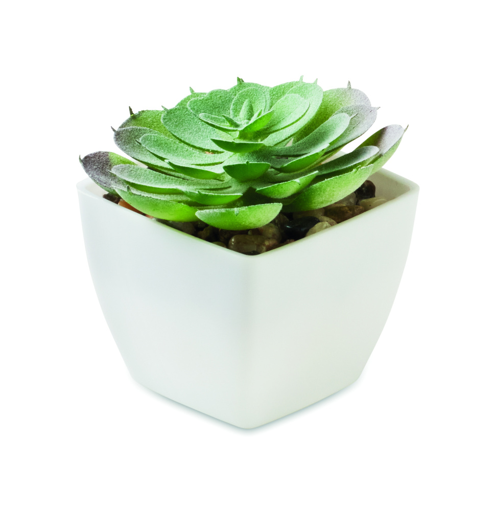 Logo trade promotional giveaways image of: Mini artificial plant