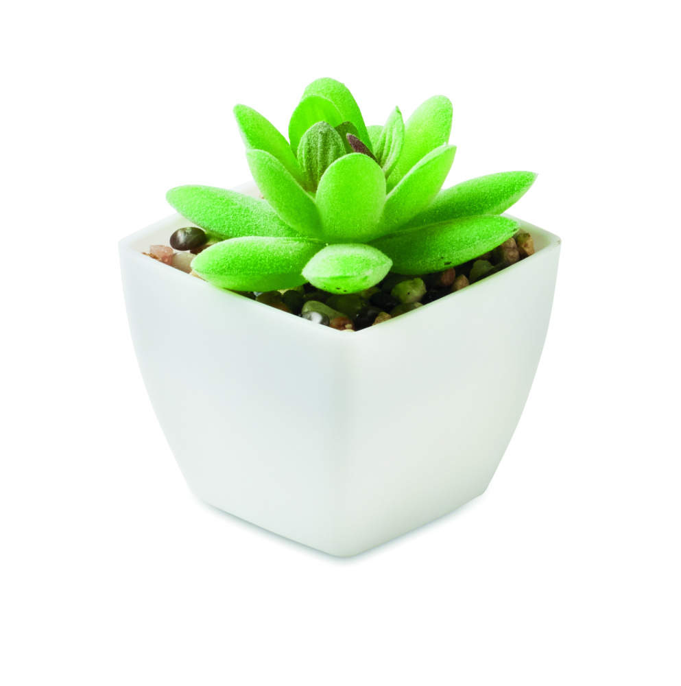 Logo trade promotional gift photo of: Mini artificial plant