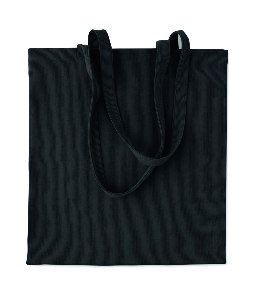 Logo trade promotional merchandise image of: Corduroy shopping bag