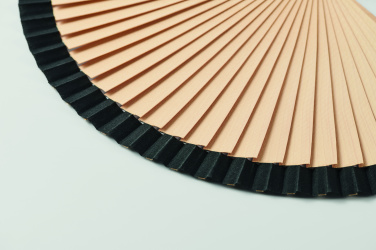 Logotrade promotional product image of: Wooden hand fan