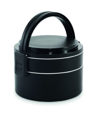 Logo trade promotional gifts picture of: PP two-tier lunch box 950 ml