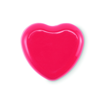 Logotrade promotional giveaway picture of: Heart shape vegan lip balm