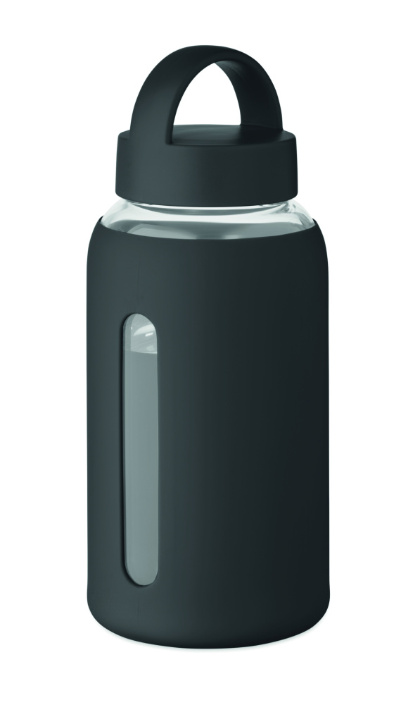 Logo trade promotional merchandise picture of: High borosilicate glass bottle
