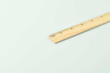 Logo trade promotional product photo of: Wooden ruler 20cm