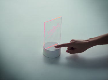Logotrade promotional products photo of: Light-up LED memo board