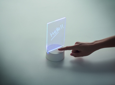Logo trade advertising product photo of: Light-up LED memo board