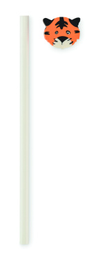 Logo trade promotional products image of: Wooden pencil in animal shape