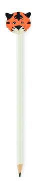 Logotrade promotional product image of: Wooden pencil in animal shape