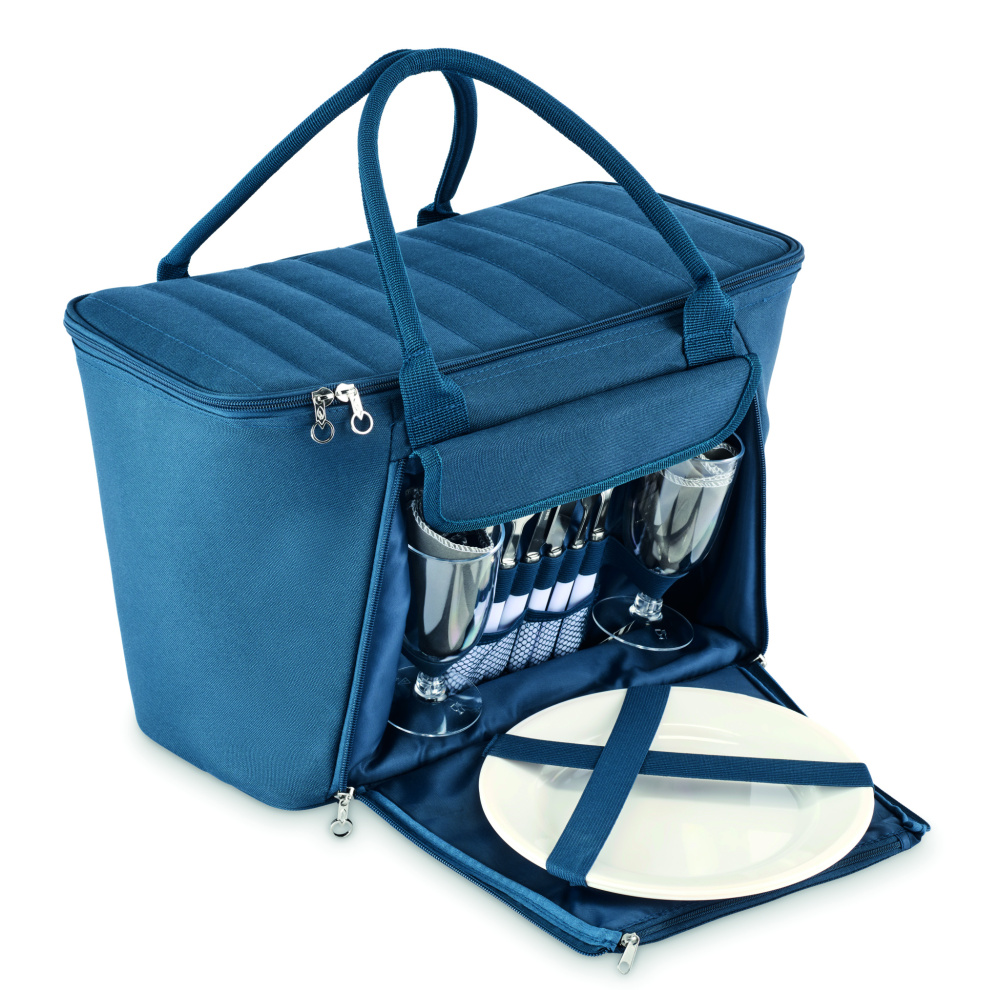 Logo trade promotional merchandise image of: RPET picnic cooler bag