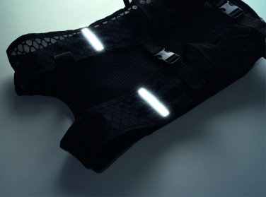 Logo trade promotional items image of: Sports backpack 420D PU