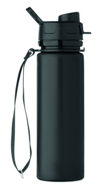 Logotrade promotional product picture of: Foldable silicone sports bottle