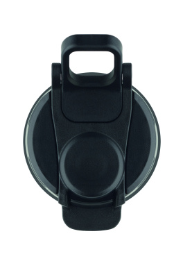 Logo trade corporate gifts image of: Foldable silicone sports bottle