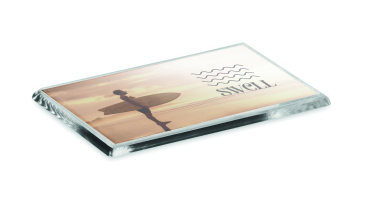 Logo trade corporate gifts image of: Acrylic photo magnet rectangula