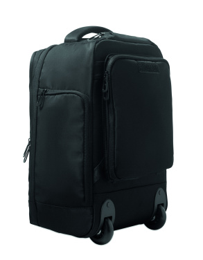 Logo trade promotional items image of: Backpack trolley in 290T RPET