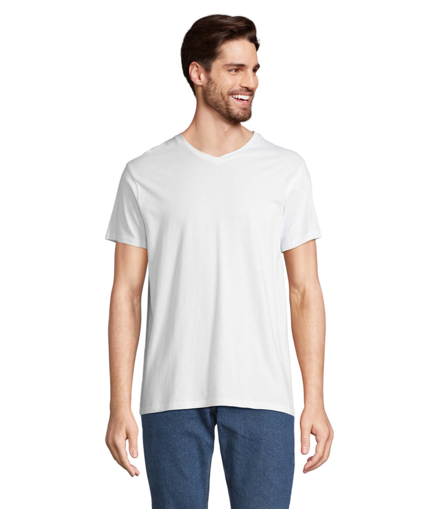 Logo trade advertising product photo of: REGENT V  V-NECK T-SHIRT