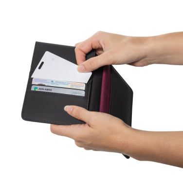 Logo trade promotional gifts picture of: Findit Dual RCS rplastic ultra-thin finder card rechargeable