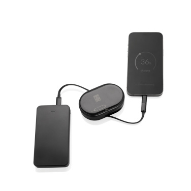 Logotrade promotional merchandise picture of: Chargevix RCS rplastic Multi-functional 60W charging set