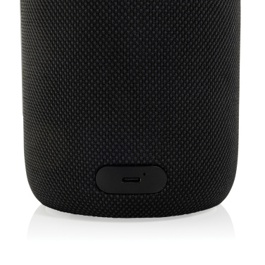 Logo trade advertising product photo of: Lux RCS recycled plastic 10W speaker lamp