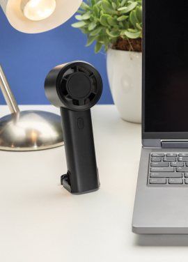 Logotrade business gifts photo of: Twist RCS recycled plastic re-chargeable portable fan