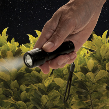 Logo trade advertising products image of: Flara RSC recycled plastic USB-rechargeable torch