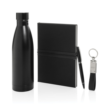 Logo trade promotional gift photo of: Swiss Peak RCS deluxe business gift set w/ water bottle
