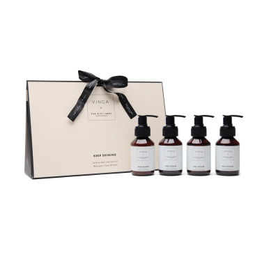 Logotrade promotional products photo of: VINGA x TGL body and hand care gift set