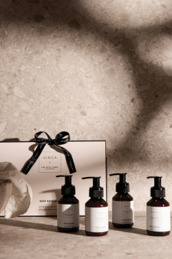 Logo trade corporate gifts picture of: VINGA x TGL body and hand care gift set