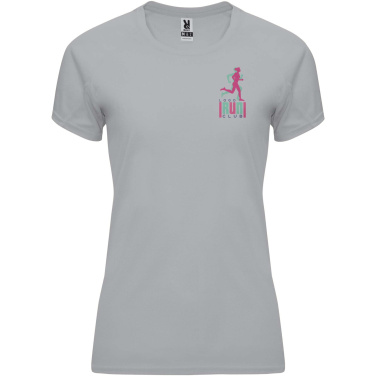 Logo trade business gift photo of: Bahrain short sleeve women's sports t-shirt