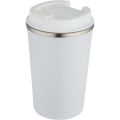 Newport 350 ml double wall vacuum insulated stainless steel tumbler, White