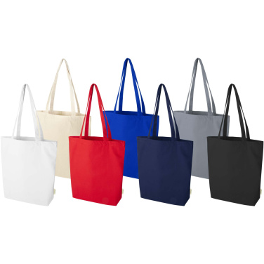 Logotrade promotional product picture of: Odisha 270 g/m² OCS organic tote bag 10L