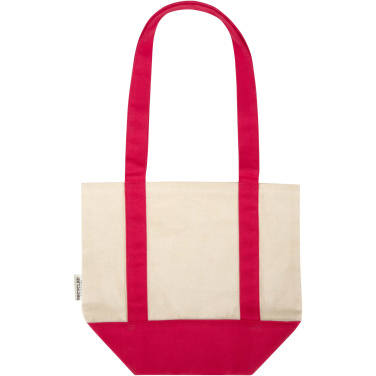 Logo trade promotional gifts image of: Sam 320 g/m² GRS recycled mini cotton tote bag
