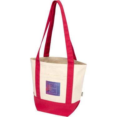 Logotrade promotional merchandise image of: Sam 320 g/m² GRS recycled mini cotton tote bag
