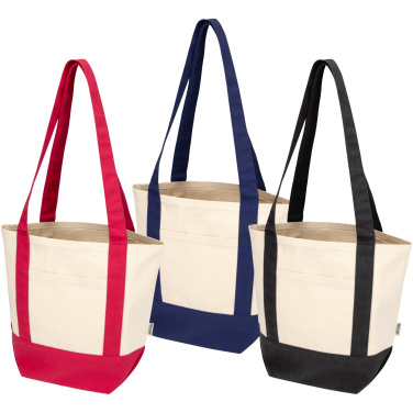 Logo trade promotional product photo of: Sam 320 g/m² GRS recycled mini cotton tote bag